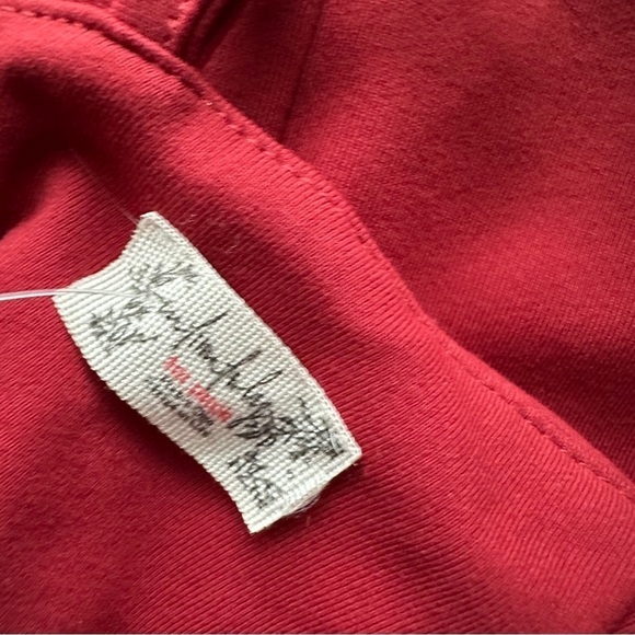 NWT Free People Probably Should Mini Dress in Holly Berry Red - Size Small - Picture 13 of 14